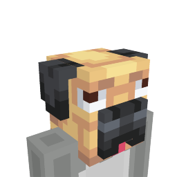 Thumbnail of the Minecraft Bedrock Marketplace product Pug Head created by Noxcrew.