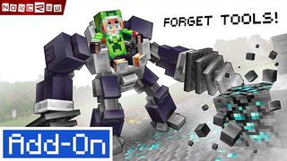 Thumbnail of the Minecraft Bedrock Marketplace product Survival Mechs Add-On created by Noxcrew.