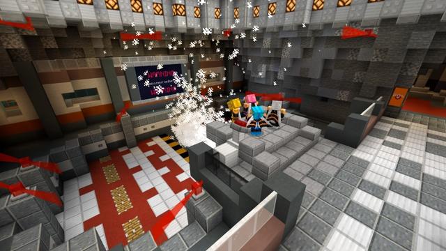 Screenshot of the Minecraft Bedrock Marketplace product Terra Swoop Force created by Noxcrew.