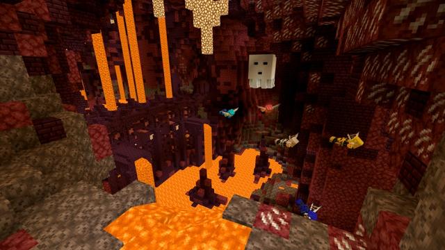 Screenshot of the Minecraft Bedrock Marketplace product Terra Swoop Force created by Noxcrew.