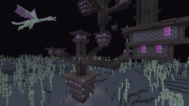 Screenshot of the Minecraft Bedrock Marketplace product Tiny Footprints Texture Pack created by Noxcrew.