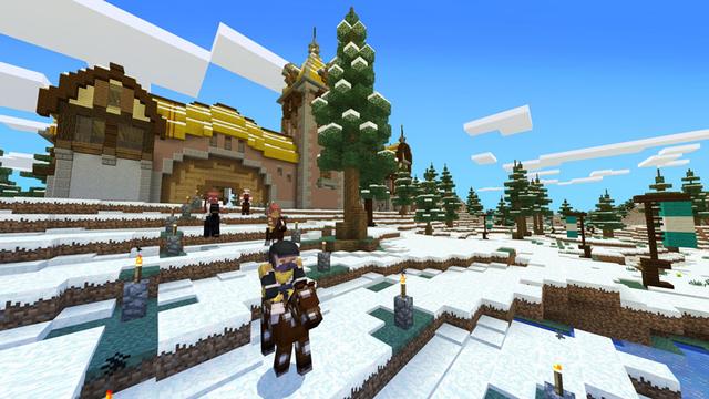 Screenshot of the Minecraft Bedrock Marketplace product World of Horses created by Noxcrew.