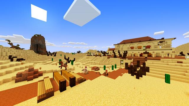 Screenshot of the Minecraft Bedrock Marketplace product World of Horses created by Noxcrew.