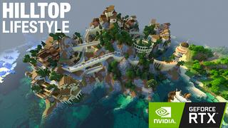 Thumbnail of the Minecraft Bedrock Marketplace product Hilltop Lifestyle  RTX created by Nvidia.