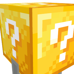 Thumbnail of the Minecraft Bedrock Marketplace product Lucky Block Head created by Oaken.