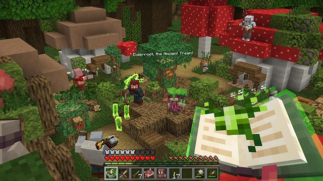 Screenshot of the Minecraft Bedrock Marketplace product AdventureCraft Add-On created by Octovon.
