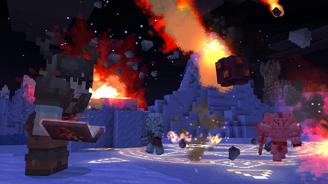Screenshot of the Minecraft Bedrock Marketplace product AdventureCraft Add-On created by Octovon.