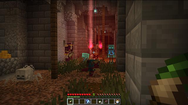 Screenshot of the Minecraft Bedrock Marketplace product AdventureCraft Add-On created by Octovon.