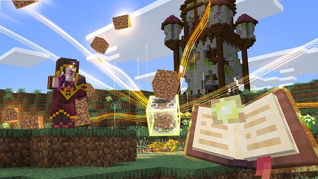 Screenshot of the Minecraft Bedrock Marketplace product AdventureCraft Add-On created by Octovon.