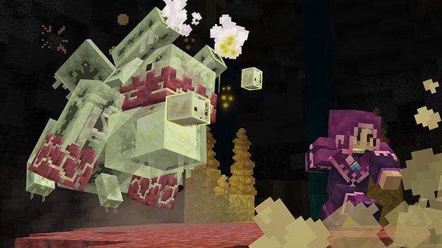Screenshot of the Minecraft Bedrock Marketplace product AdventureCraft Add-On created by Octovon.
