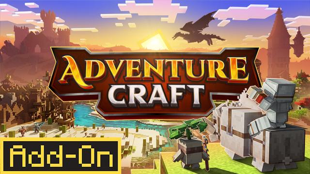 Thumbnail of the Minecraft Bedrock Marketplace product Add-Ons AdventureCraft created by Octovon.