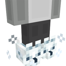 Thumbnail of the Minecraft Bedrock Marketplace product Arctic Fox Slippers created by Octovon.