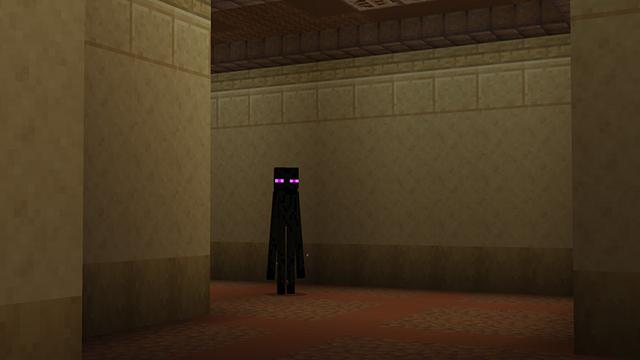 Screenshot of the Minecraft Bedrock Marketplace product Backrooms Lvl 99 created by Octovon.
