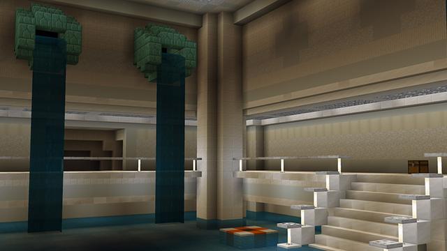 Screenshot of the Minecraft Bedrock Marketplace product Backrooms Lvl 99 created by Octovon.