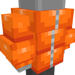 Thumbnail of the Minecraft Bedrock Marketplace product Bright Puffer Jacket created by Octovon.