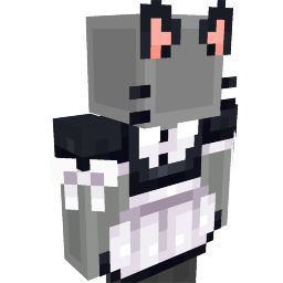 Thumbnail of the Minecraft Bedrock Marketplace product Cat Maid Dress created by Octovon.