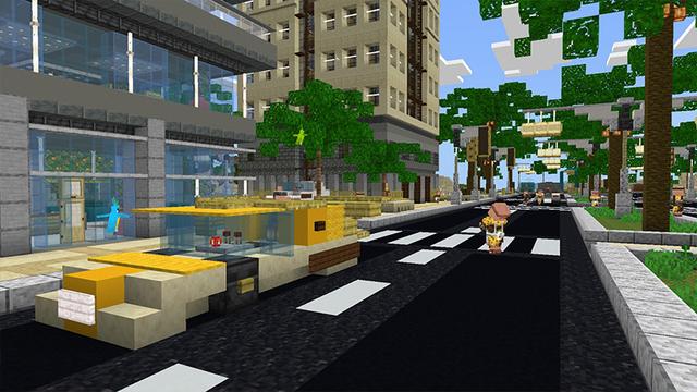 Screenshot of the Minecraft Bedrock Marketplace product Cityscapes Dubai created by Octovon.