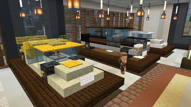 Screenshot of the Minecraft Bedrock Marketplace product Cityscapes Dubai created by Octovon.