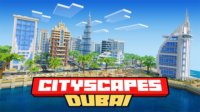 Thumbnail of the Minecraft Bedrock Marketplace product Cityscapes Dubai created by Octovon.