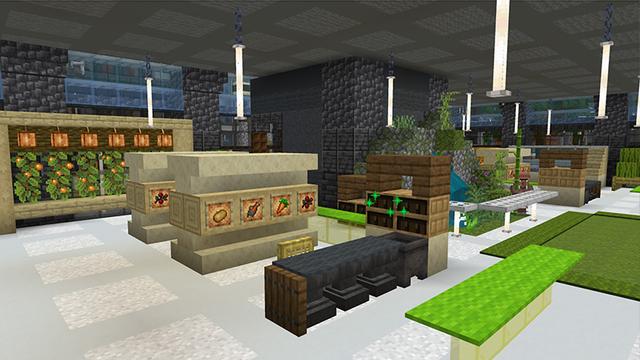 Screenshot of the Minecraft Bedrock Marketplace product Cityscapes Hong Kong created by Octovon.