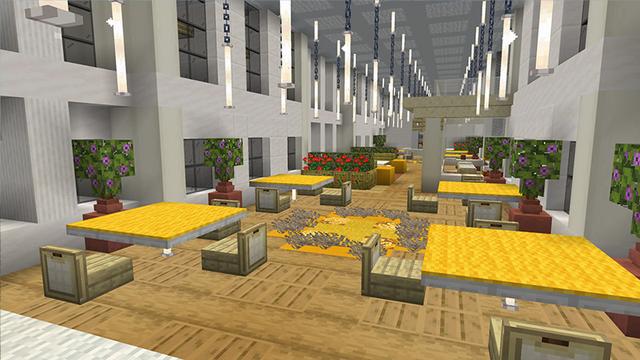 Screenshot of the Minecraft Bedrock Marketplace product Cityscapes Las Vegas created by Octovon.