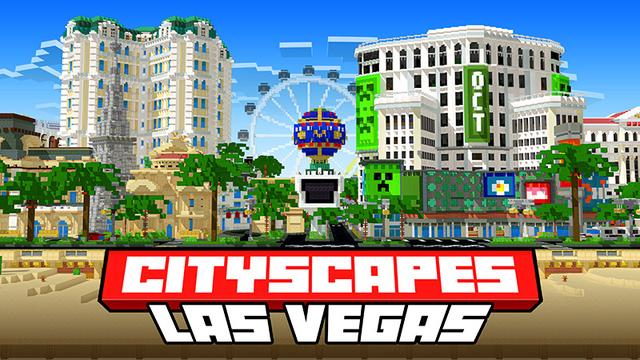 Thumbnail of the Minecraft Bedrock Marketplace product Cityscapes Las Vegas created by Octovon.