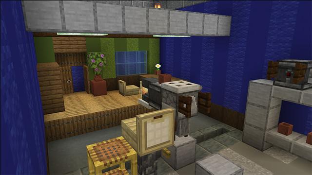 Screenshot of the Minecraft Bedrock Marketplace product Cityscapes Los Angeles created by Octovon.