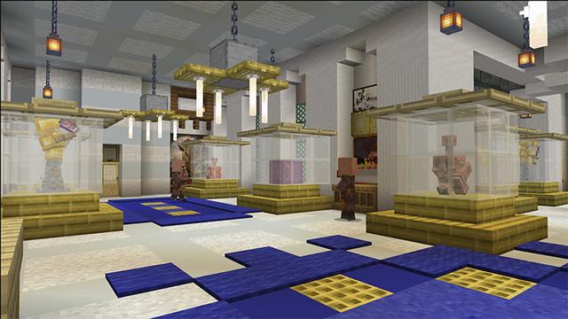 Screenshot of the Minecraft Bedrock Marketplace product Cityscapes Los Angeles created by Octovon.