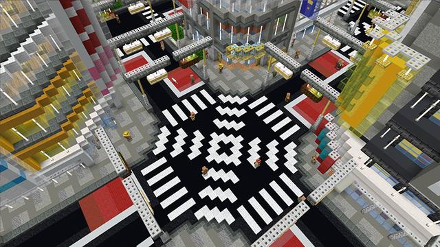 Screenshot of the Minecraft Bedrock Marketplace product Cityscapes Tokyo created by Octovon.