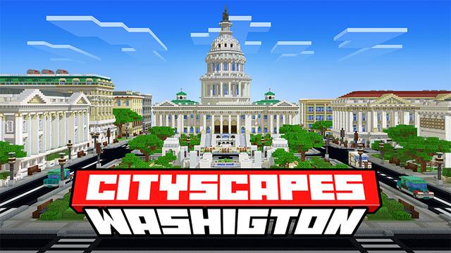 Thumbnail of the Minecraft Bedrock Marketplace product Cityscapes Washington created by Octovon.