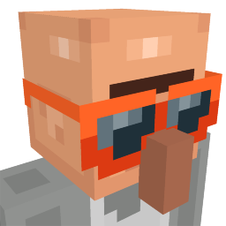Thumbnail of the Minecraft Bedrock Marketplace product Cool Villager Head created by Octovon.