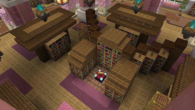 Screenshot of the Minecraft Bedrock Marketplace product Casa cor-de-rosa acolhedora created by Octovon.