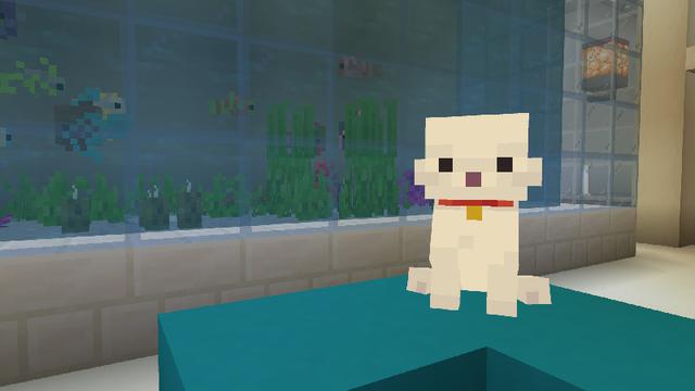 Screenshot of the Minecraft Bedrock Marketplace product Cute Dogs Add-On created by Octovon.