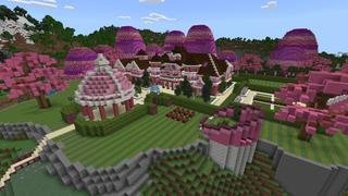Screenshot of the Minecraft Bedrock Marketplace product Cute Mansion created by Octovon.