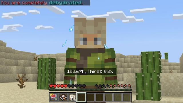 Screenshot of the Minecraft Bedrock Marketplace product Difficulty: Brutal Add-On created by Octovon.