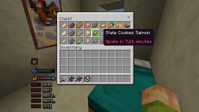Screenshot of the Minecraft Bedrock Marketplace product Difficulty: Brutal Add-On created by Octovon.