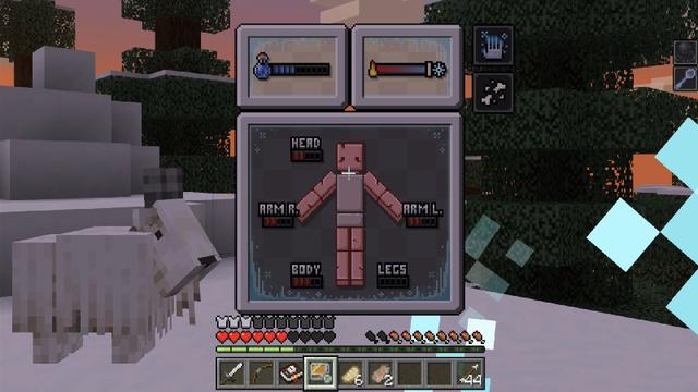 Screenshot of the Minecraft Bedrock Marketplace product Difficulty: Brutal Add-On created by Octovon.