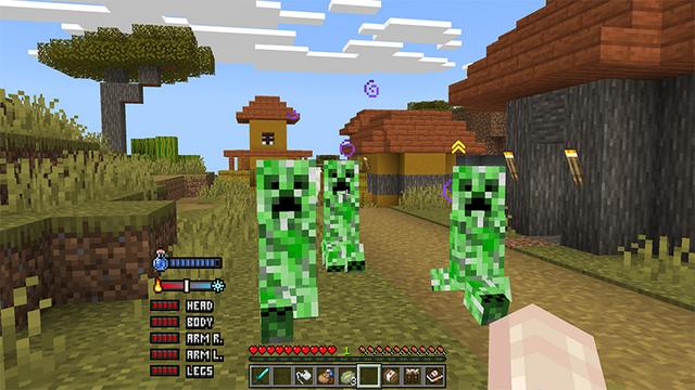 Screenshot of the Minecraft Bedrock Marketplace product Difficulty: Brutal Add-On created by Octovon.