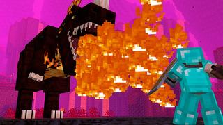 Screenshot of the Minecraft Bedrock Marketplace product DINO PARK created by Octovon.