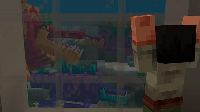 Screenshot of the Minecraft Bedrock Marketplace product DINO PARK created by Octovon.
