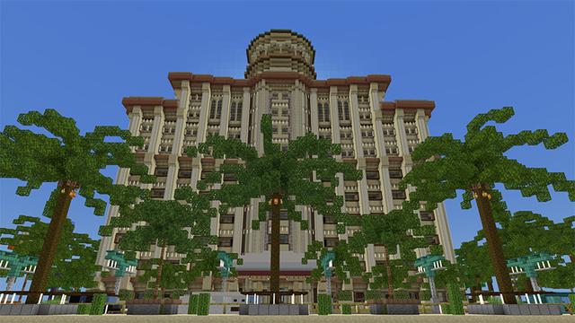 Screenshot of the Minecraft Bedrock Marketplace product Farlands Cities created by Octovon.