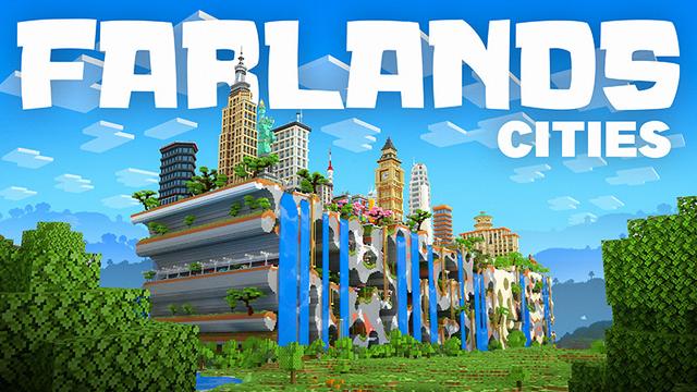 Thumbnail of the Minecraft Bedrock Marketplace product Farlands Cities created by Octovon.