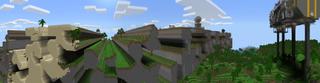 Panorama of the Minecraft Bedrock Marketplace product Farlands created by Octovon.