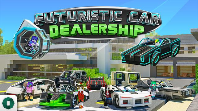 Thumbnail of the Minecraft Bedrock Marketplace product Concessionária de carros futurista created by Octovon.