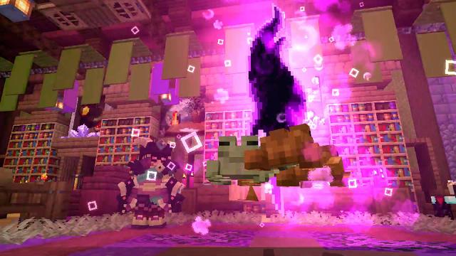 Screenshot of the Minecraft Bedrock Marketplace product Gauntlets Add-On created by Octovon.