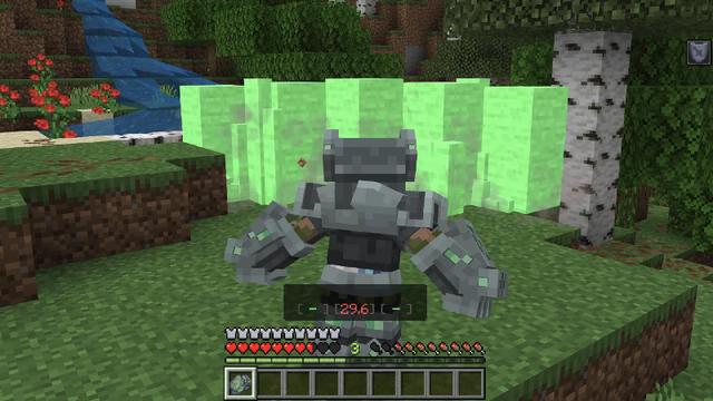 Screenshot of the Minecraft Bedrock Marketplace product Gauntlets Add-On created by Octovon.