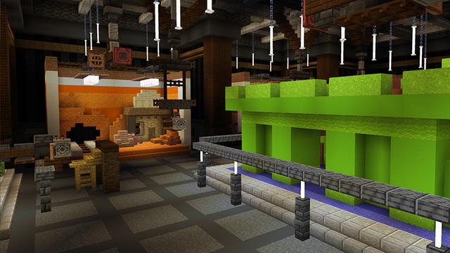 Screenshot of the Minecraft Bedrock Marketplace product Hide & Seek World created by Octovon.