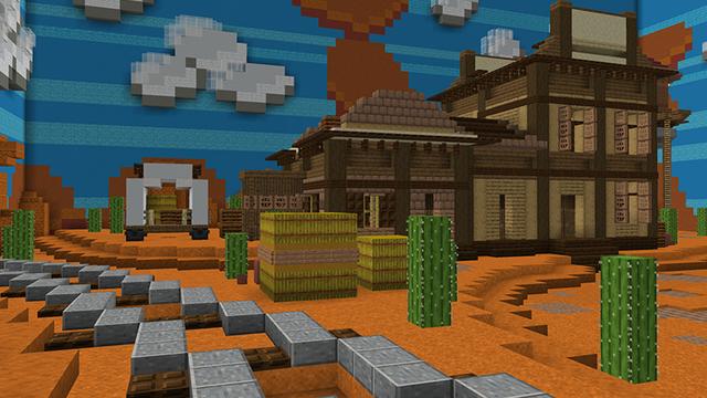 Screenshot of the Minecraft Bedrock Marketplace product Hide & Seek World created by Octovon.