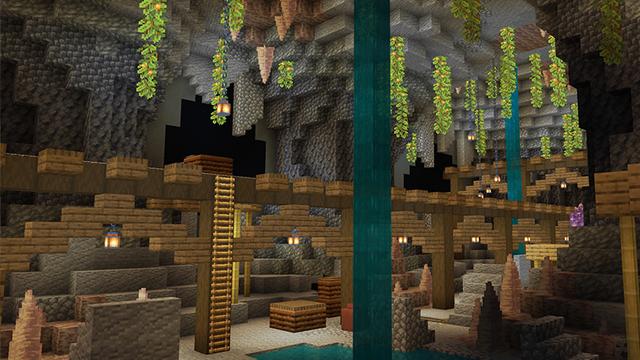 Screenshot of the Minecraft Bedrock Marketplace product Hide & Seek World created by Octovon.