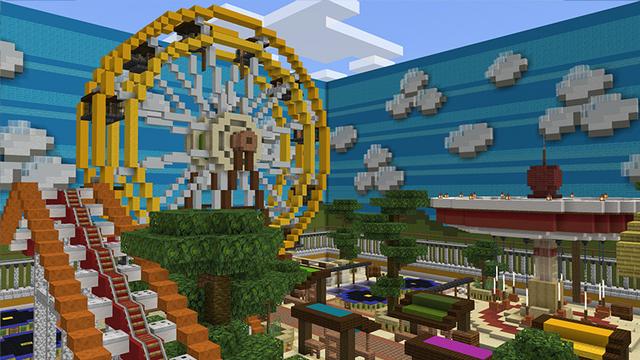Screenshot of the Minecraft Bedrock Marketplace product Hide & Seek World created by Octovon.